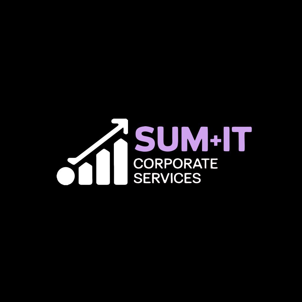SUM-IT Corporate Services profile logo on digital business card