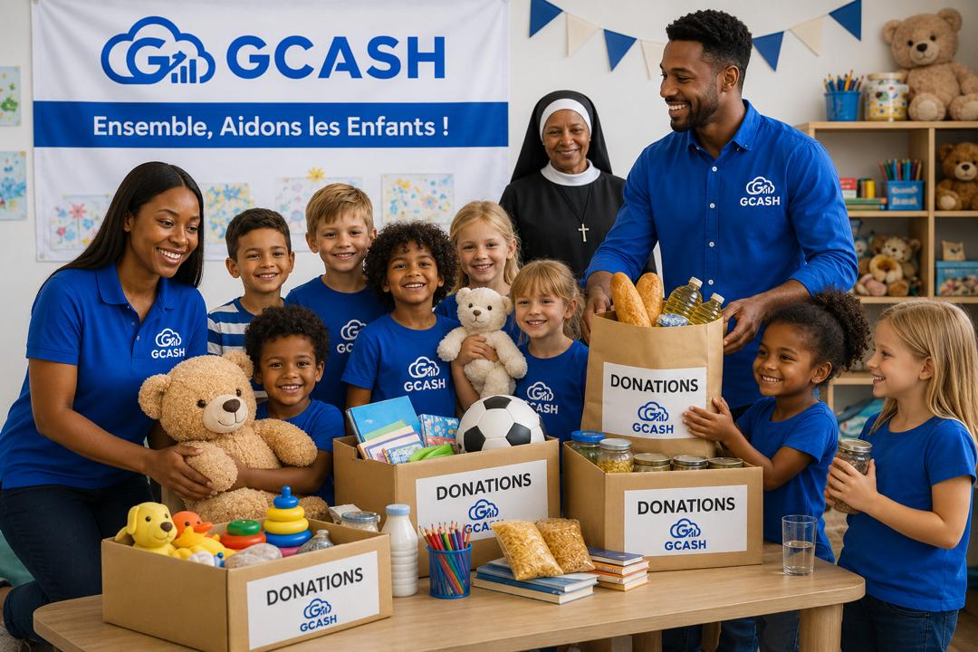 GCASH aide les enfants