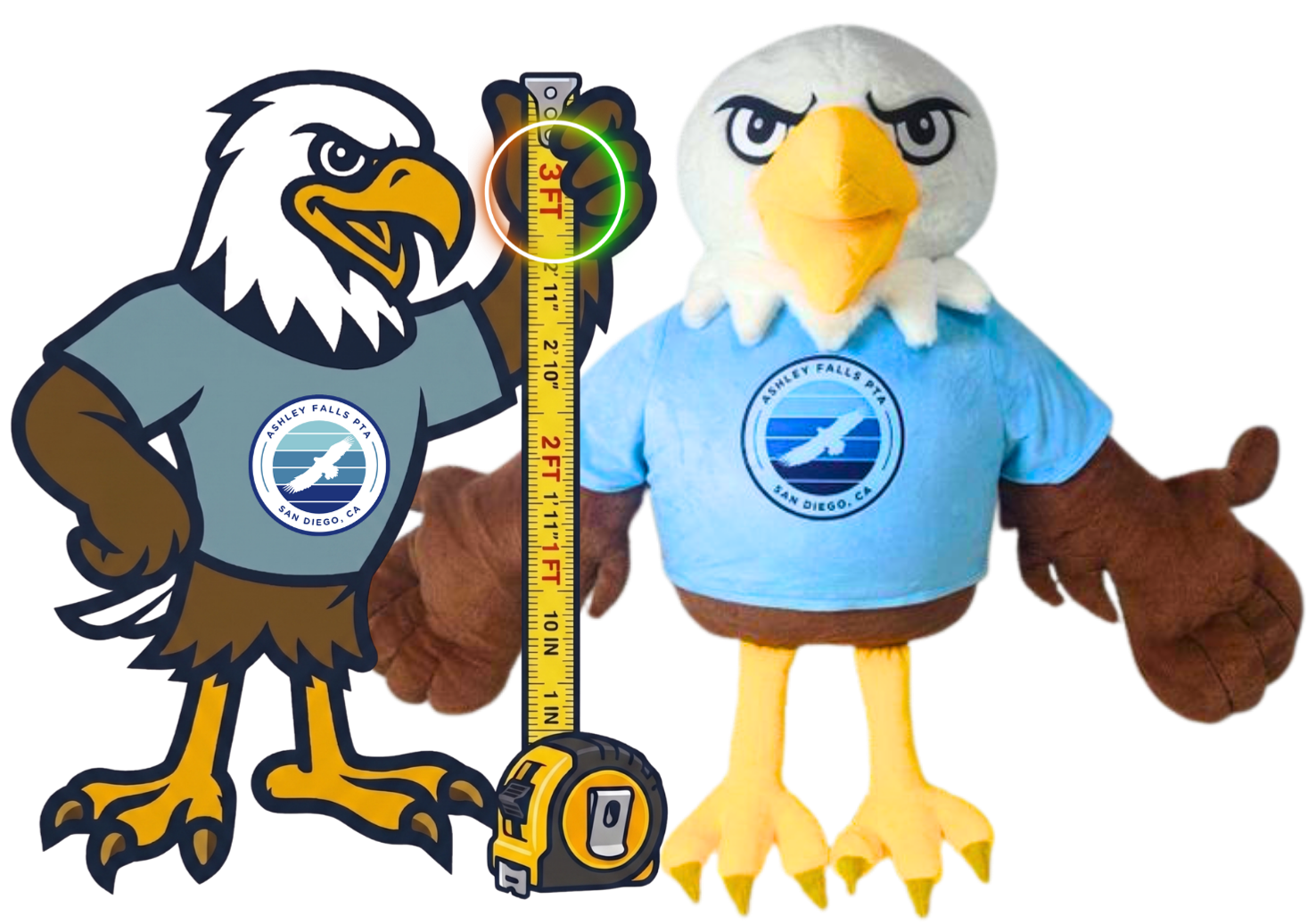 Giant Ashley Falls Eagle Plushie