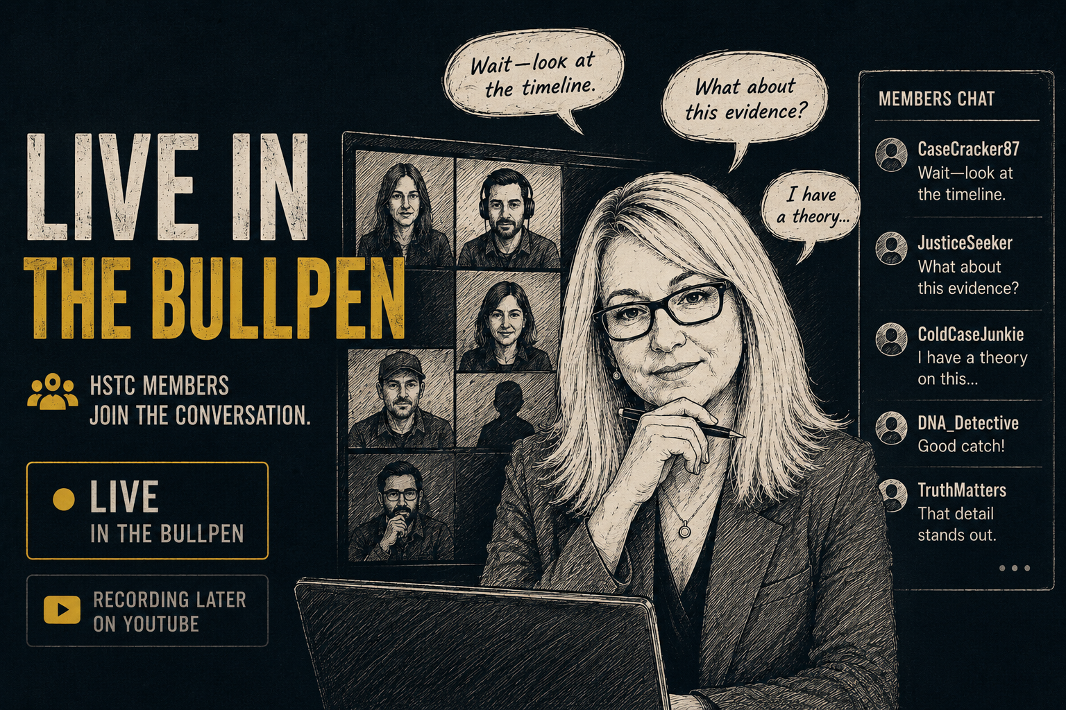 HSTC Bullpen: Live With Christine - AI & Police Reports