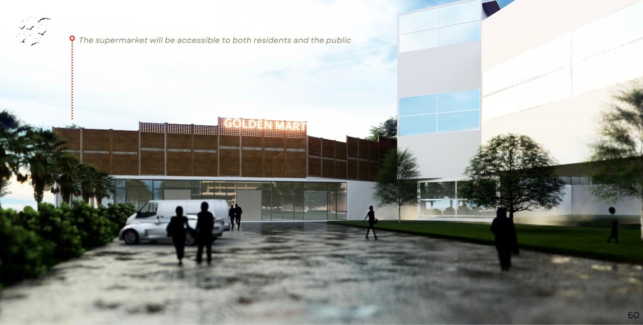 Golden Age Community — Golden Mart — supermarket open to residents and the wider public