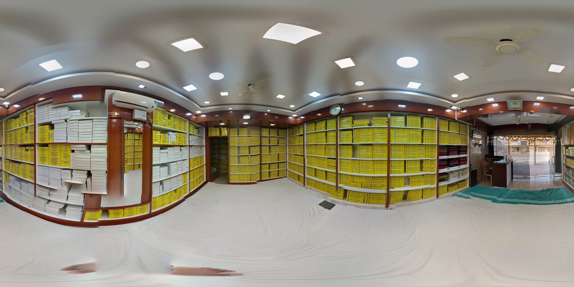 Sri Venkateshwara Silks & Sarees storefront on the Chintamani road
