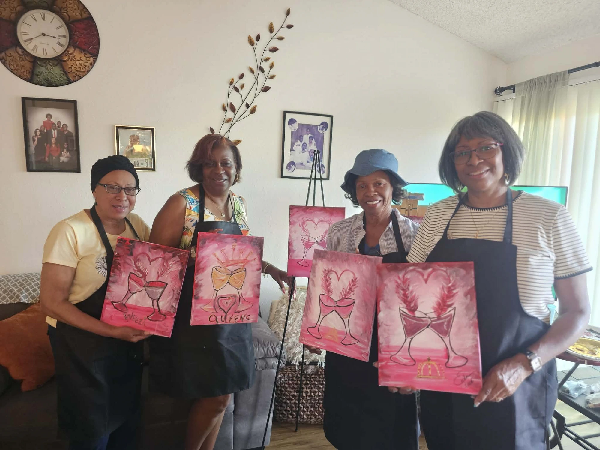 L.A. Paint Nation class moment 3