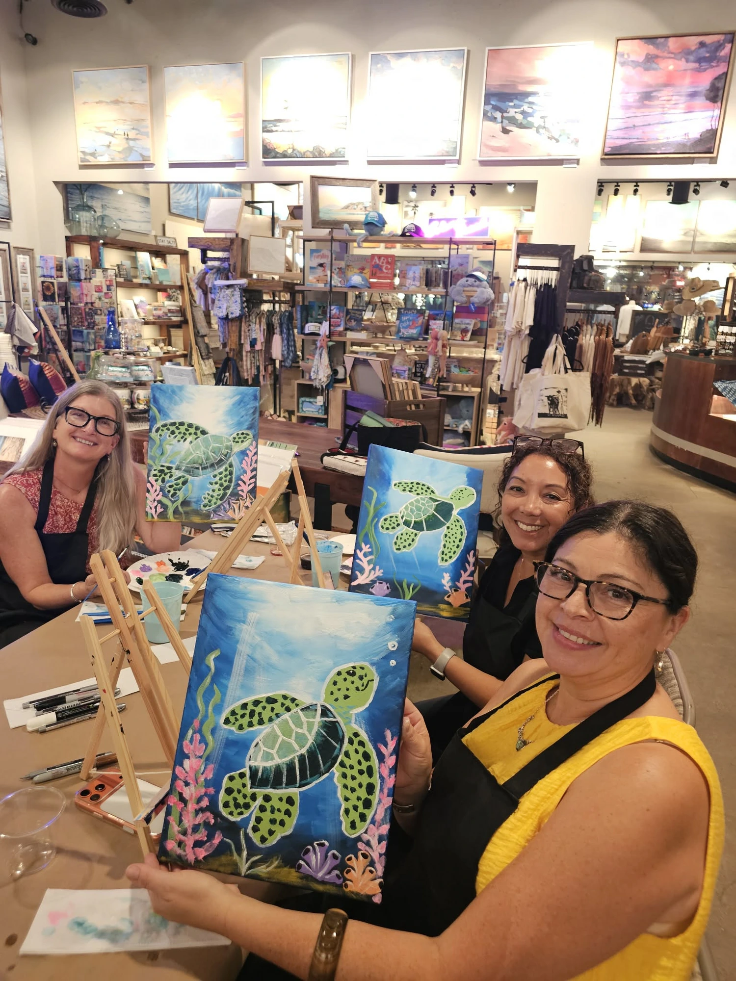 Paint & sip moment 3