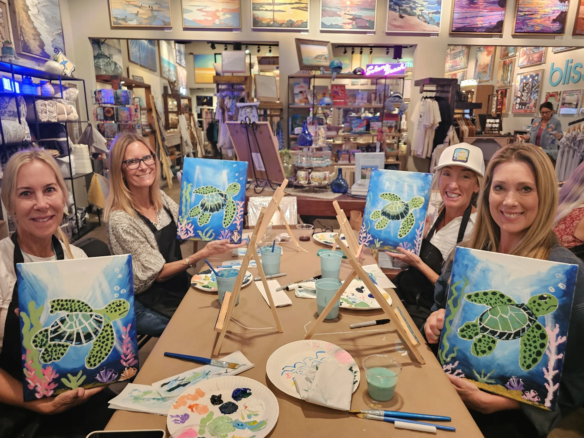 L.A. Paint Nation paint & sip class