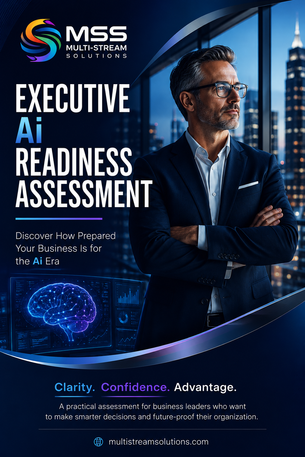 Executive Ai Readiness Assessment cover — Discover how prepared your business is for the Ai era.