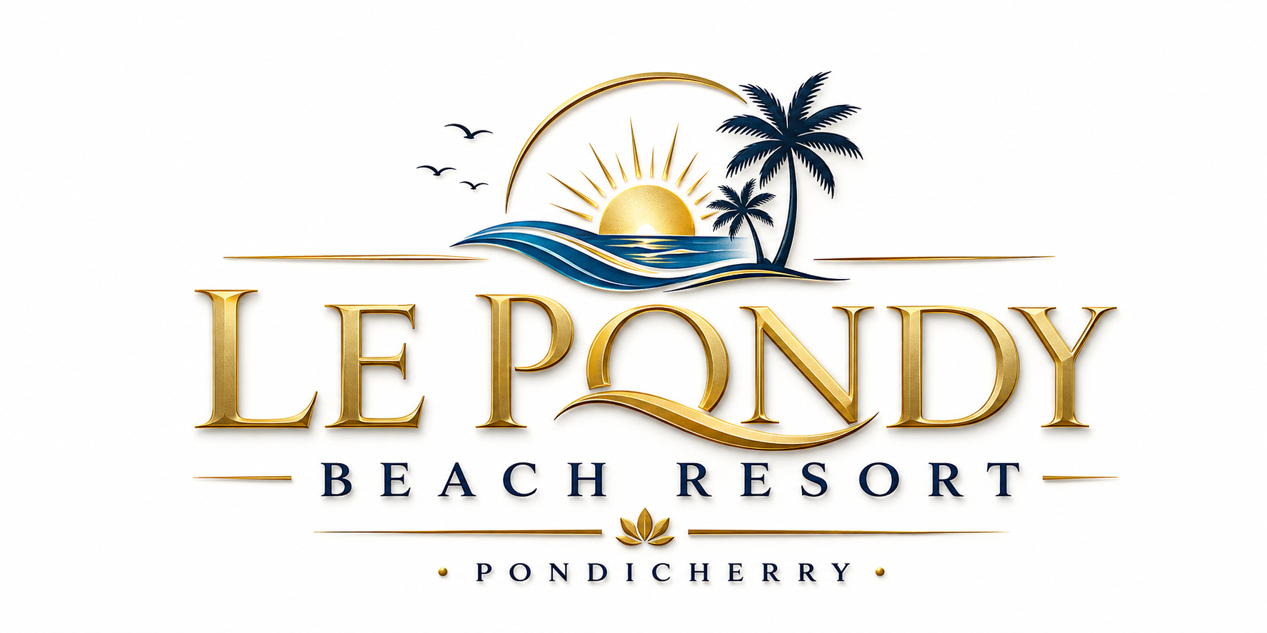 Le Pondy Beach Resort logo