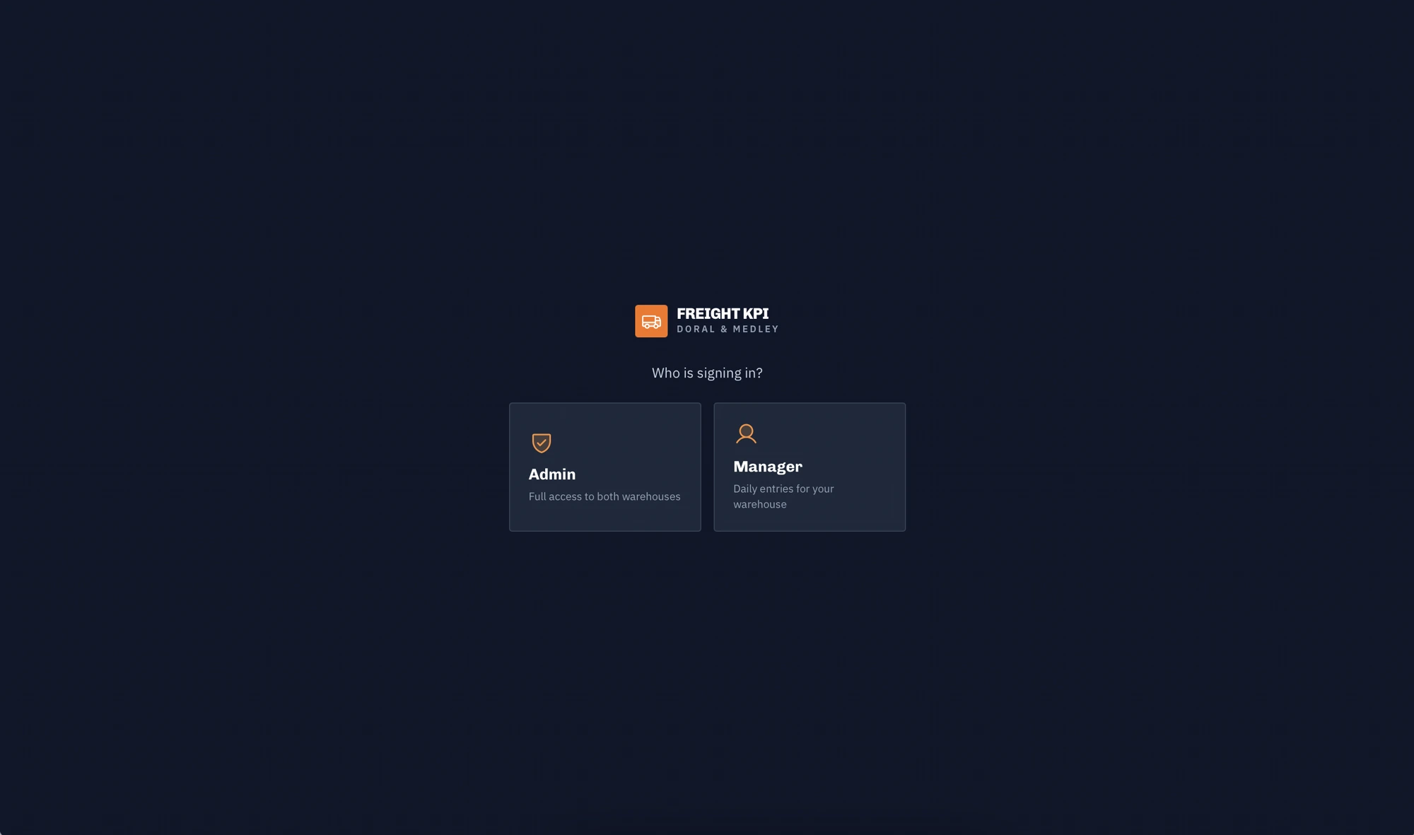 Freight KPI screenshot 2: Freight Forwarding Ops Dashboard