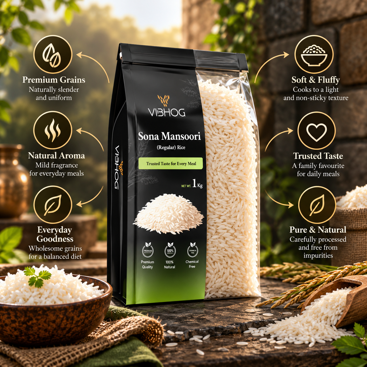 Sona Mansoori Regular Rice 3
