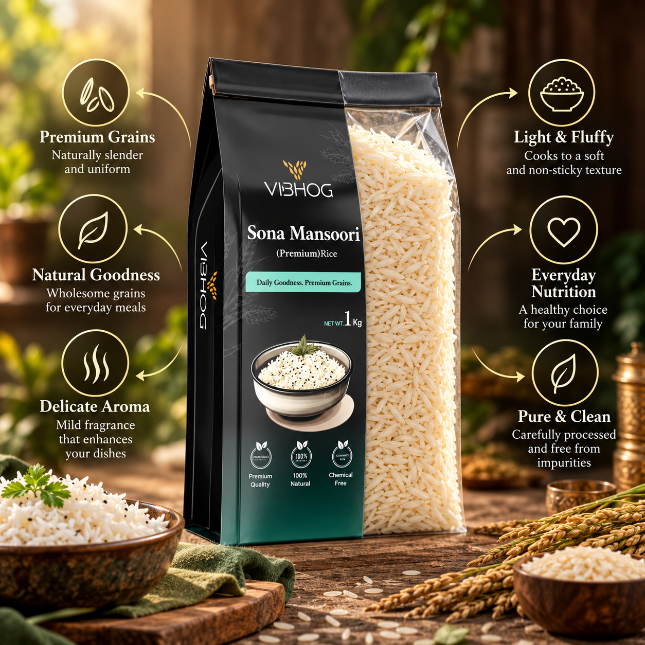 Sona Mansoori Premium Rice 3
