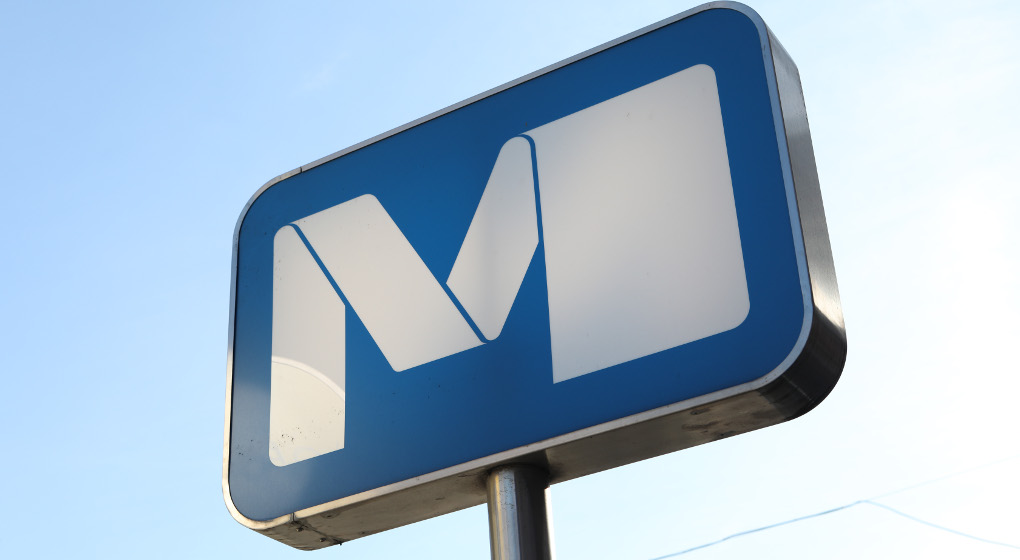 Panneau du métro Montgomery, à deux pas du W16 Aparthotel à Bruxelles