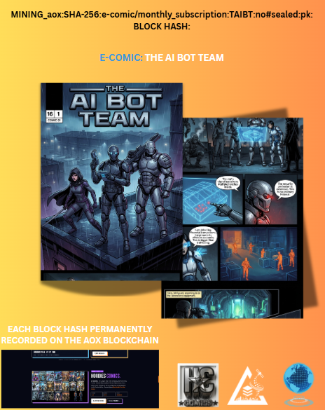 The AI Bot Team — E-Comic sealed