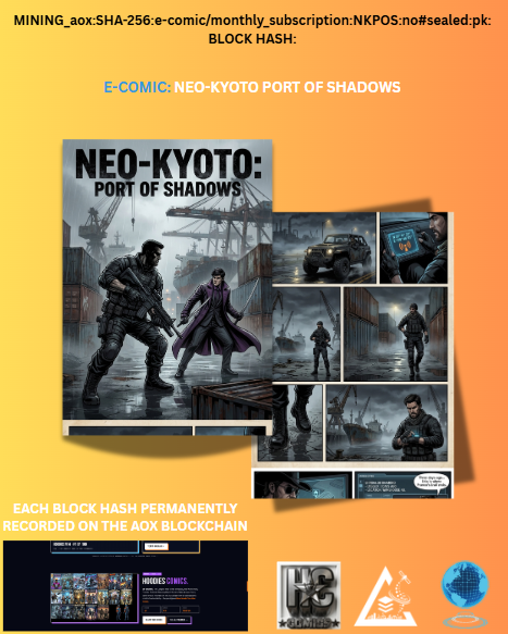 Neo-Kyoto Port of Shadows — E-Comic sealed
