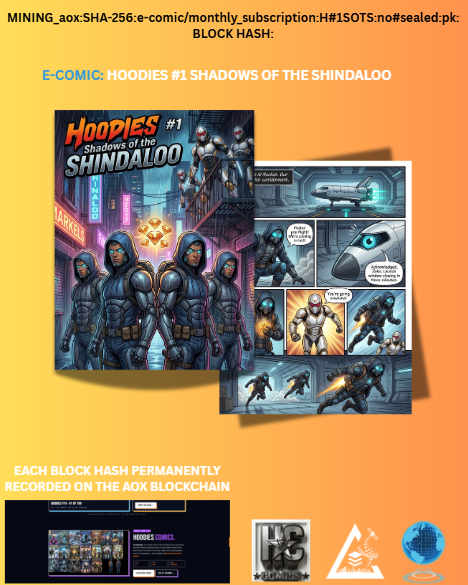 Hoodies #1: Shadows of the Shindaloo — E-Comic sealed