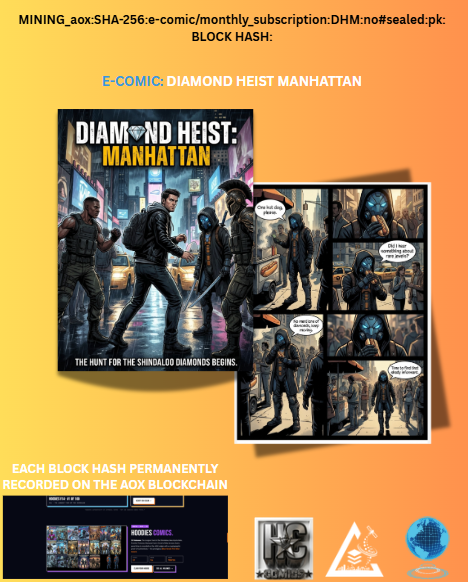 Diamond Heist Manhattan — E-Comic sealed