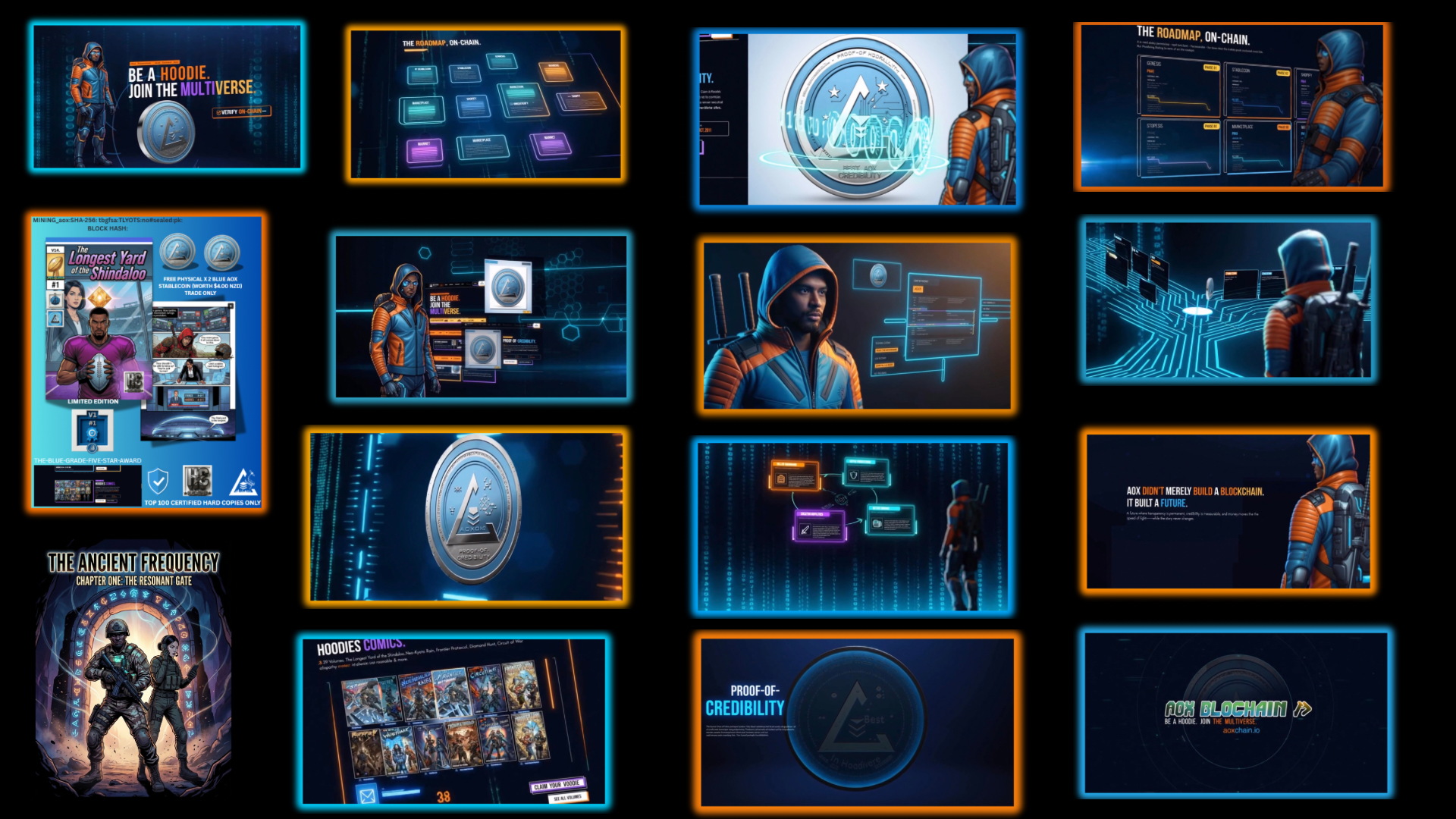 AOX Blockchain · The 60-Second Reel · poster