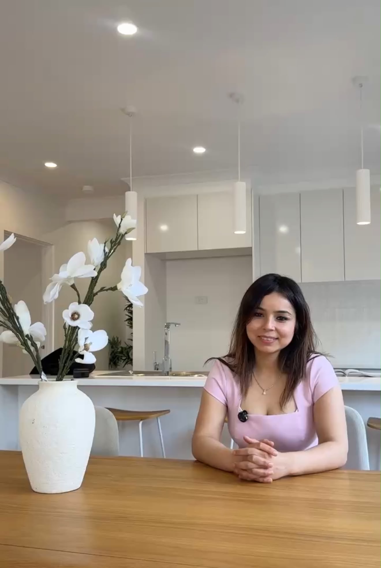 Komal Ahuja at her Rockbank kitchen
