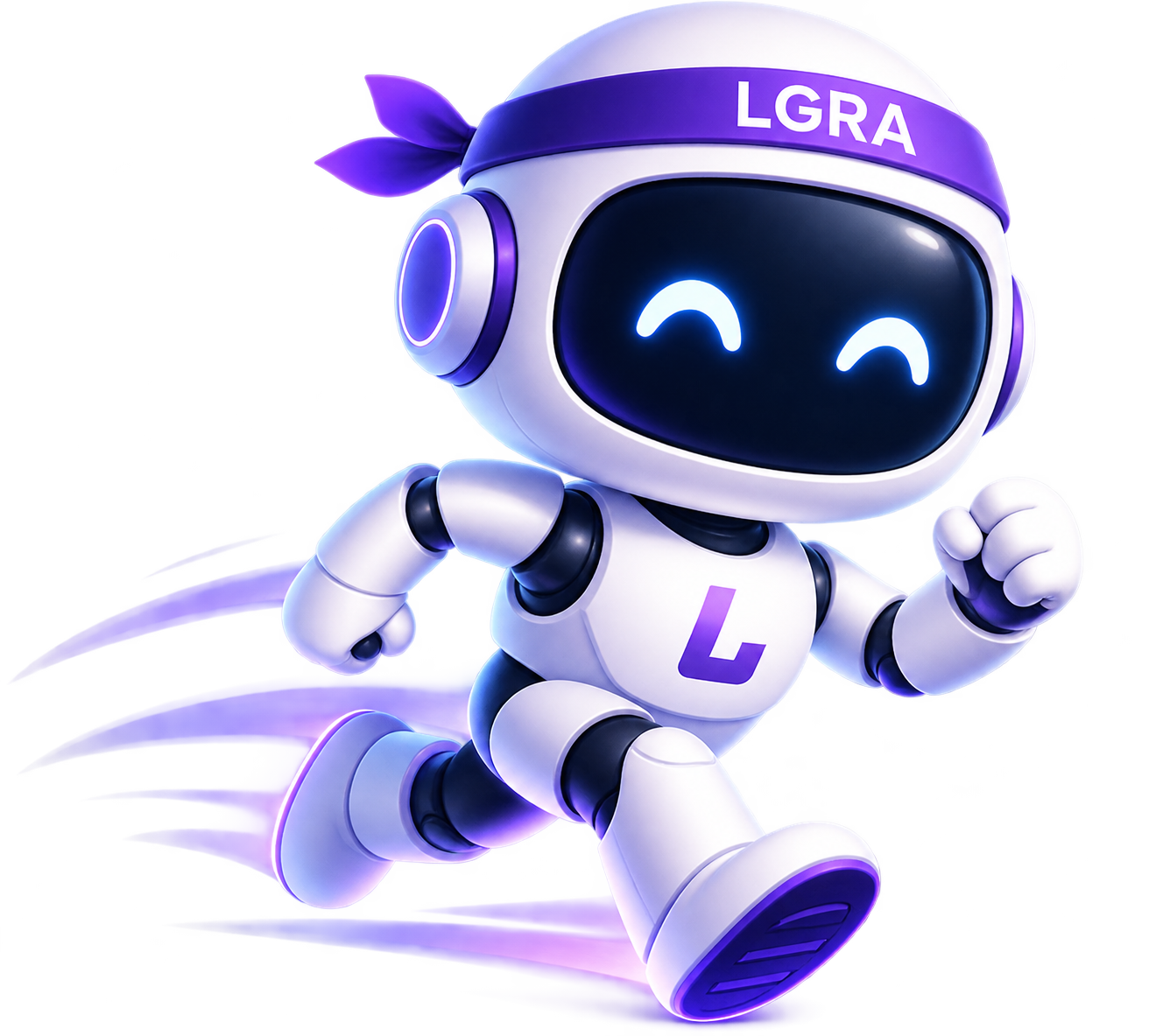 LGRA AI Running Coach mascot