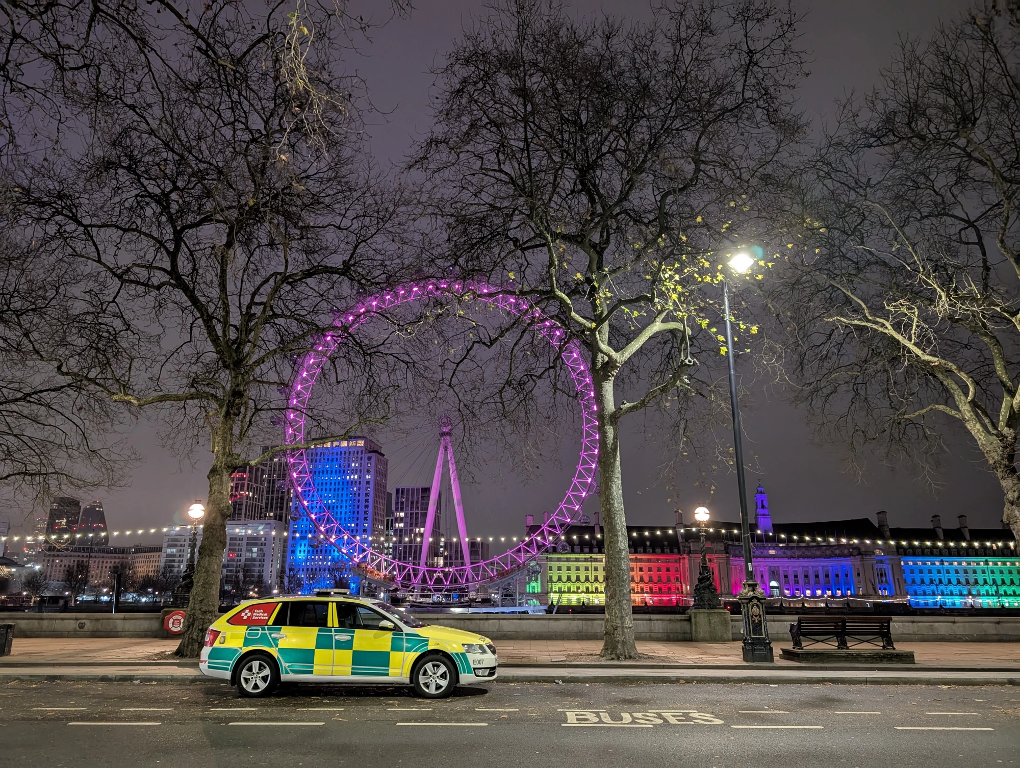Westminster Embankment — London Eye