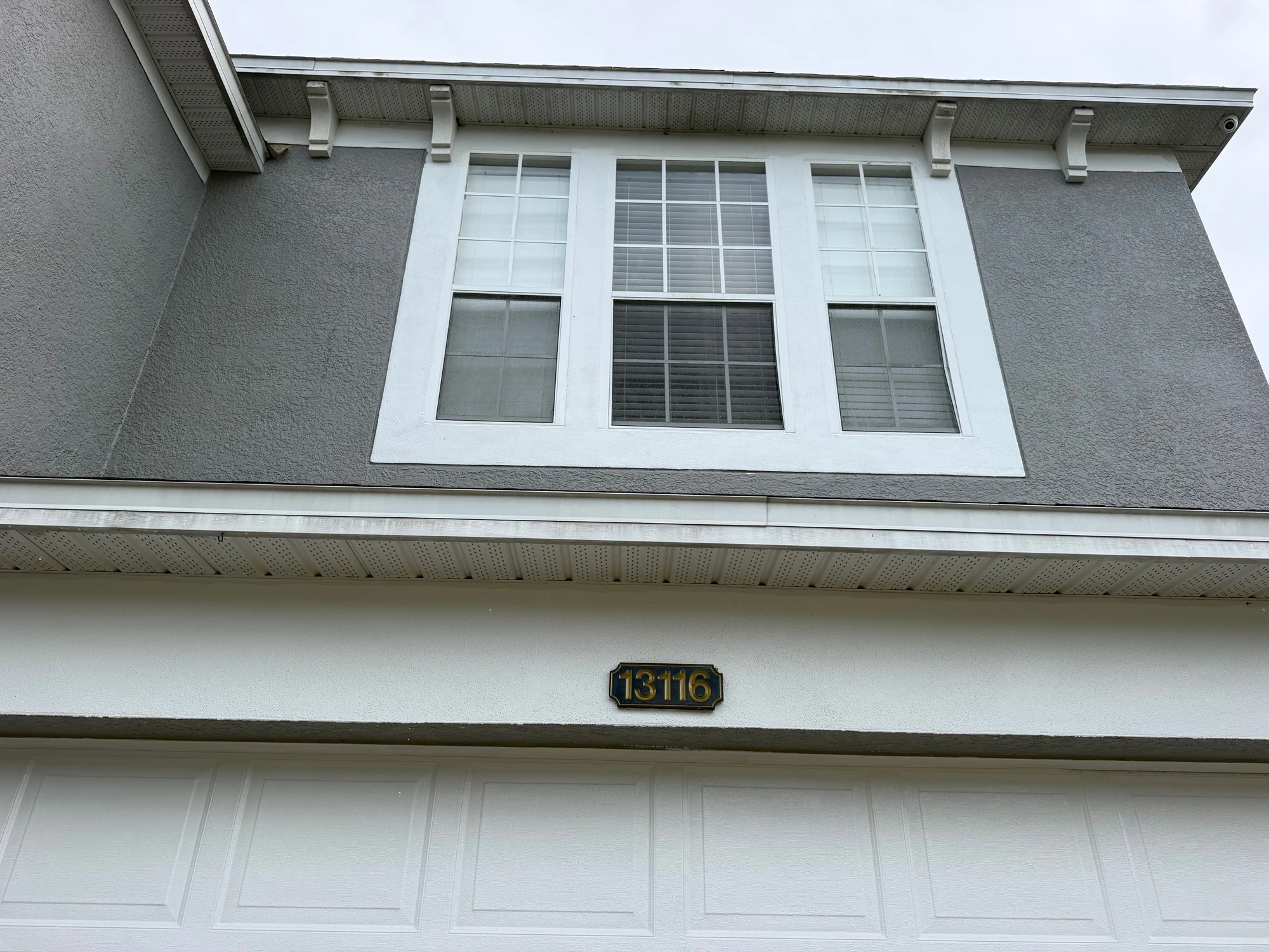 House siding pressure washing before and after cleaning in Narcoossee and Lake Nona