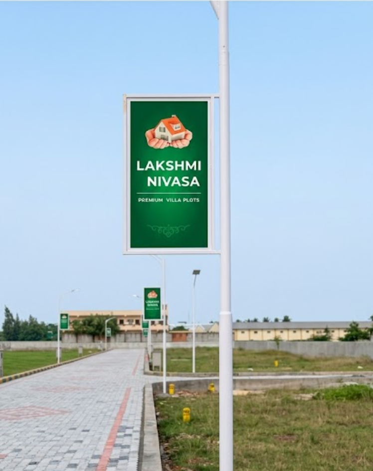 Dual access gates at Lakshmi Nivasa