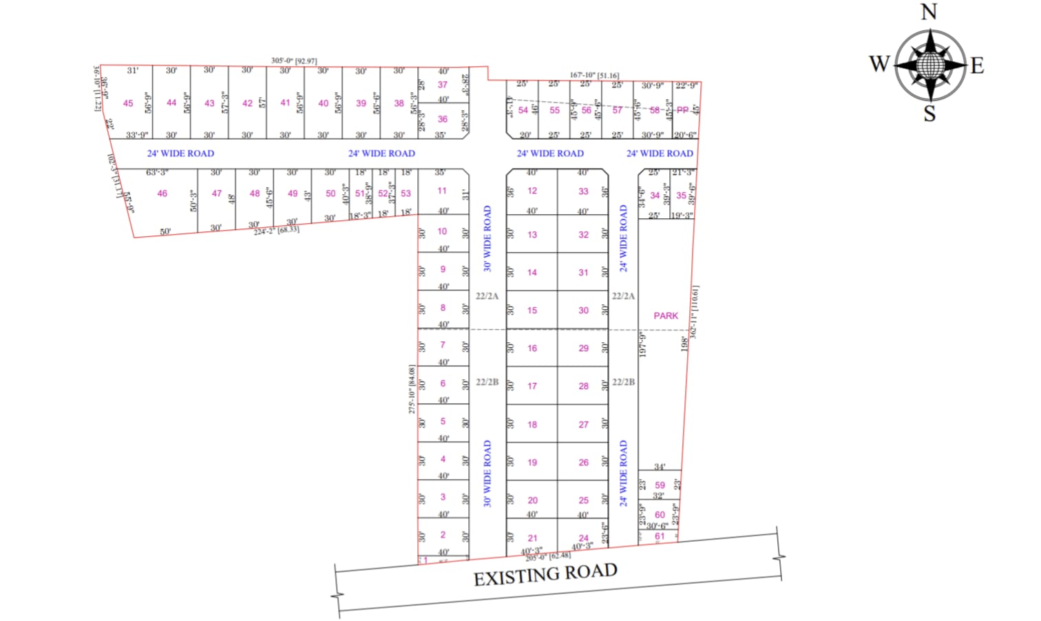 Lakshmi Nivasa Plot Layout Map