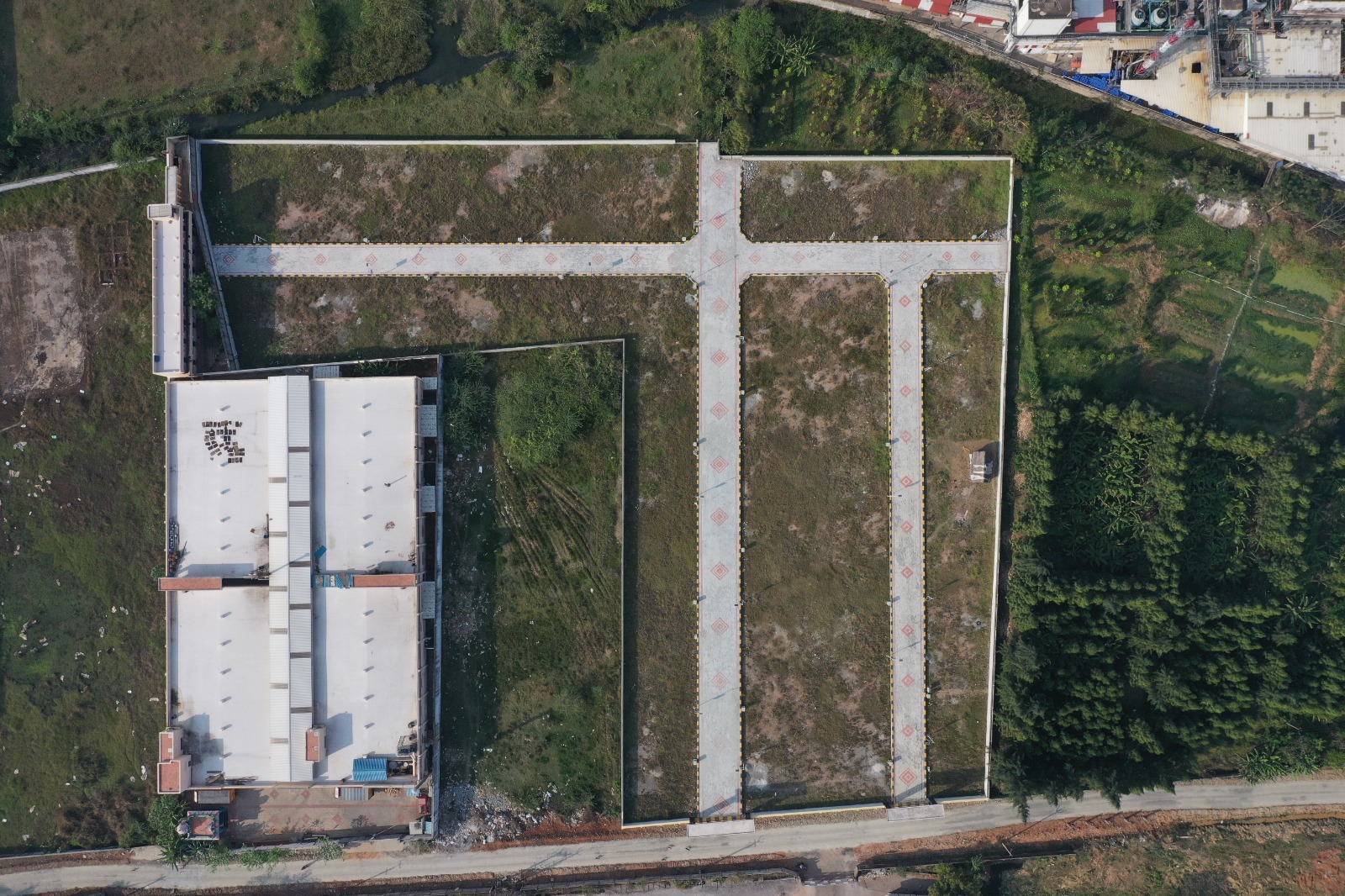 Lakshmi Nivasa aerial view
