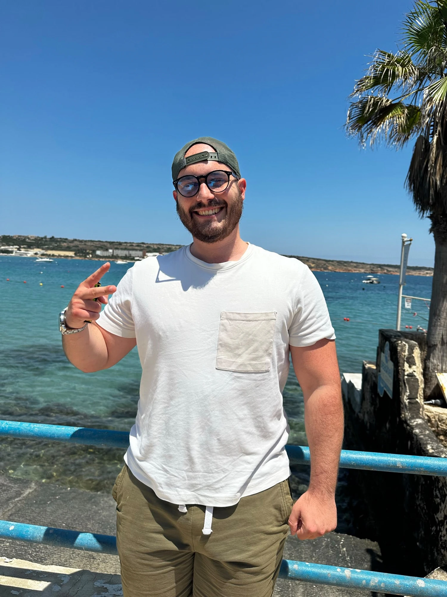 Elio Briotti prima della trasformazione, 108 kg