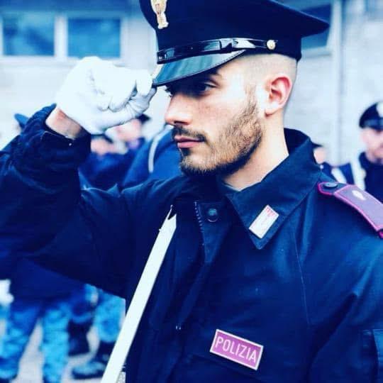 Elio Briotti negli anni nella Polizia Penitenziaria