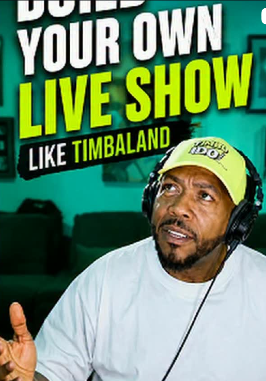 Build your own live show like Timbaland on CamUp