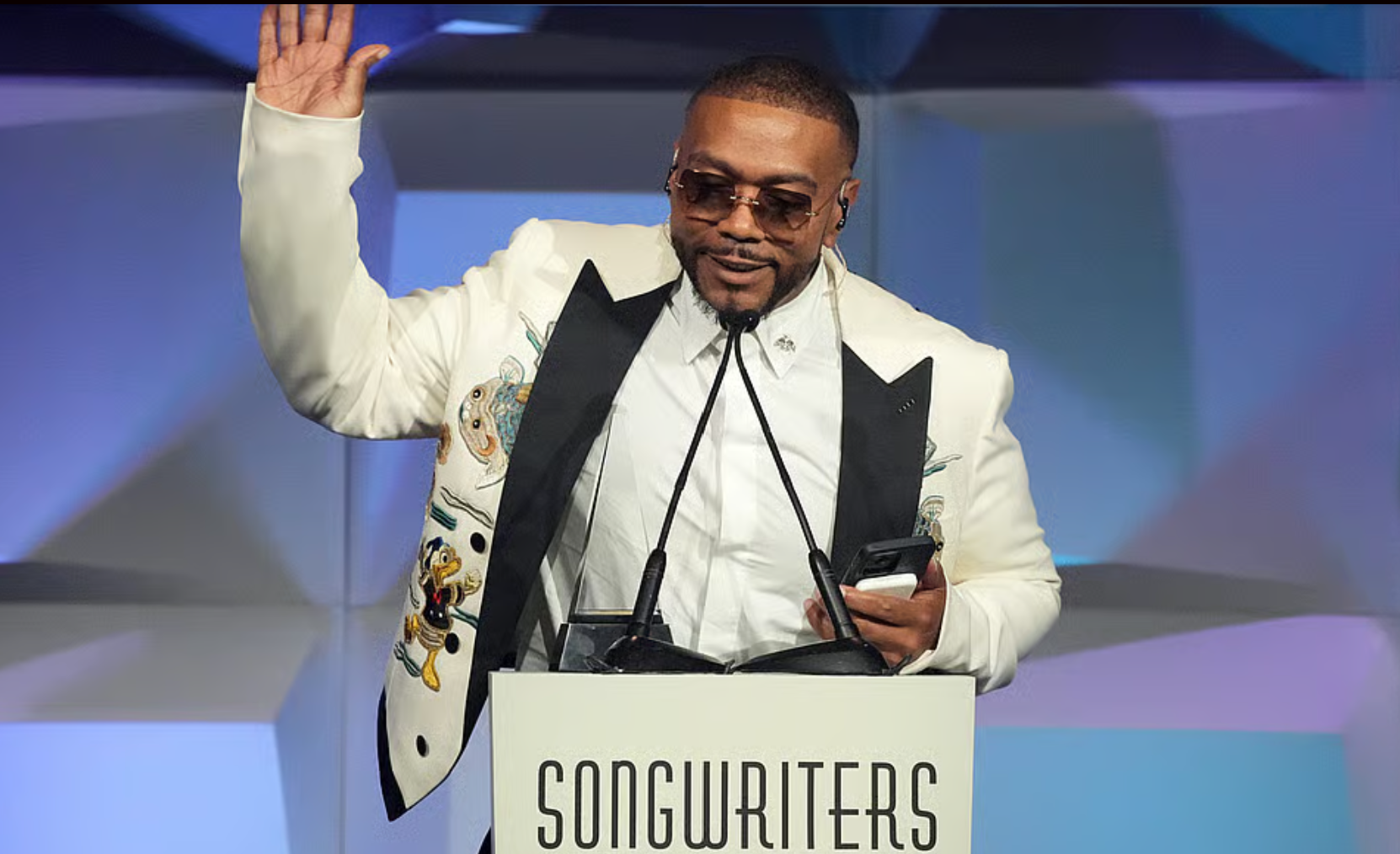 Timbaland at the Songwriters Hall of Fame