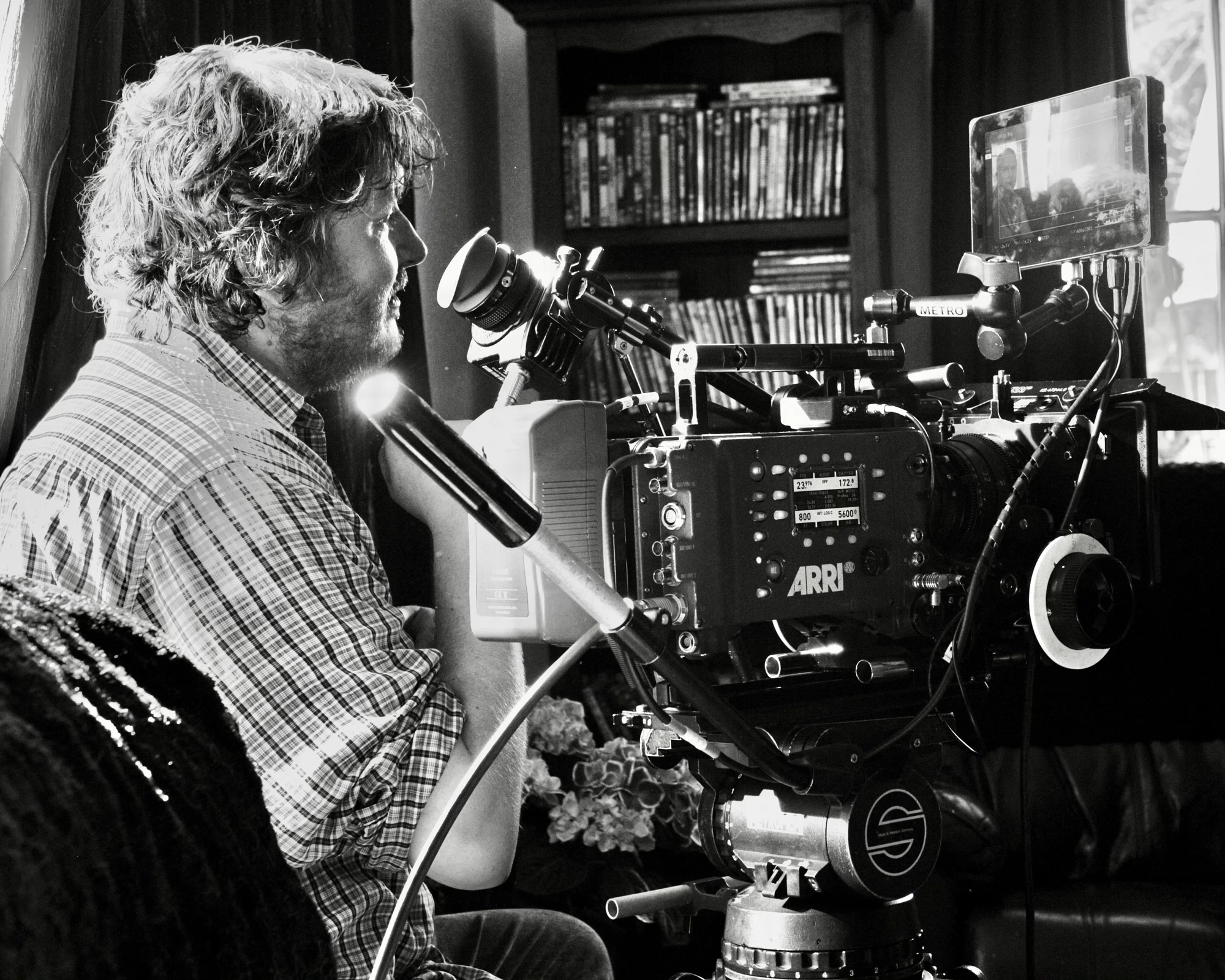 Lee behind the ARRI