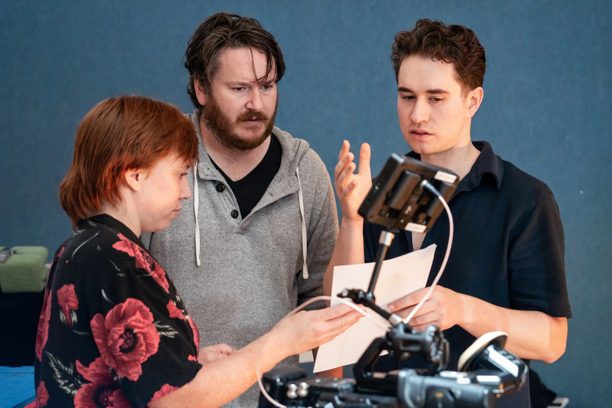 Director + Producer + DP · script review