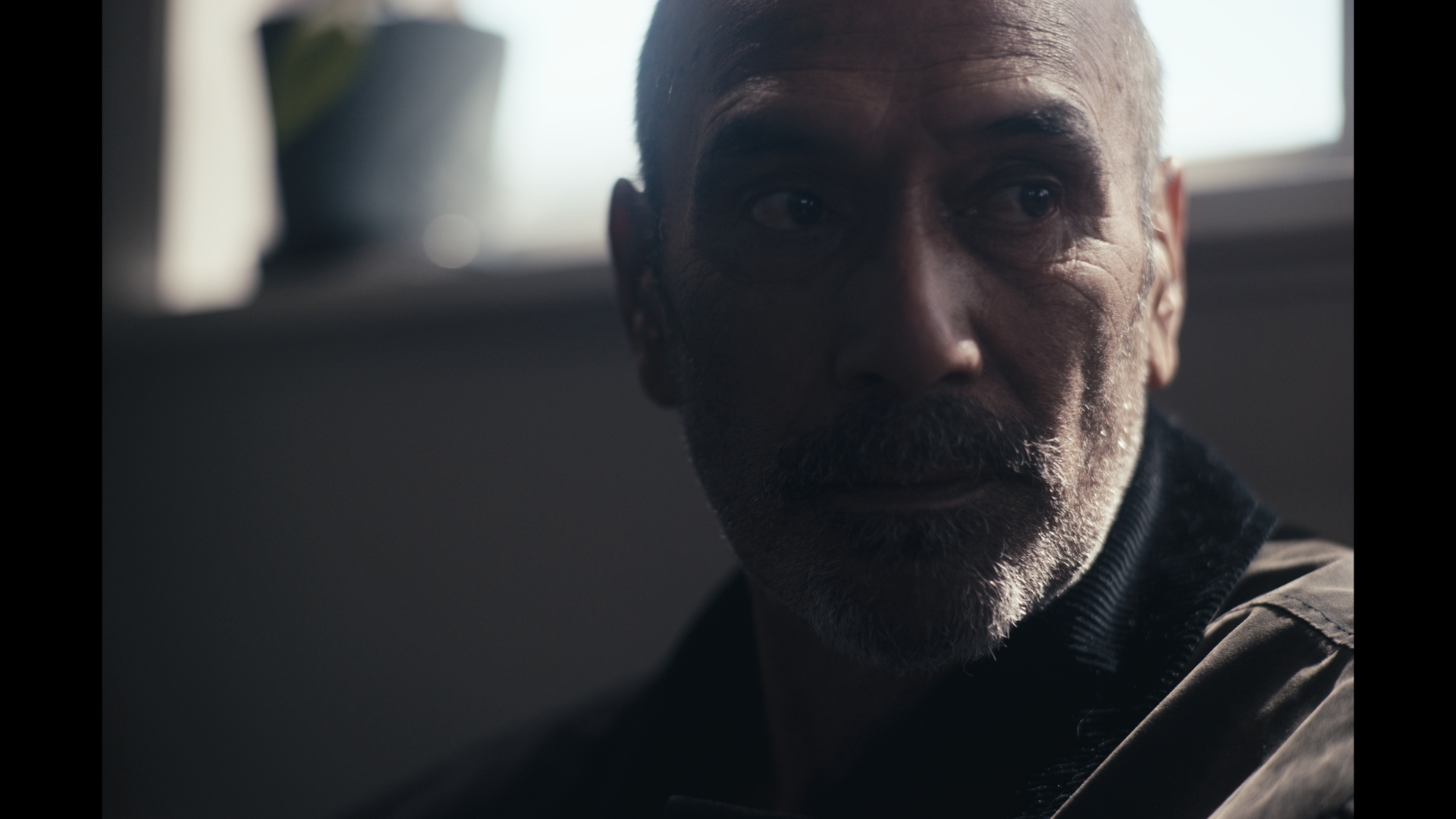 Elder · portrait · window backlight