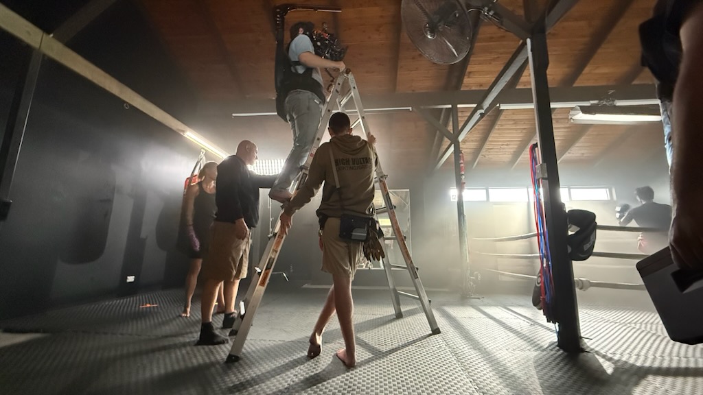 Overhead rig · ladder pre-light