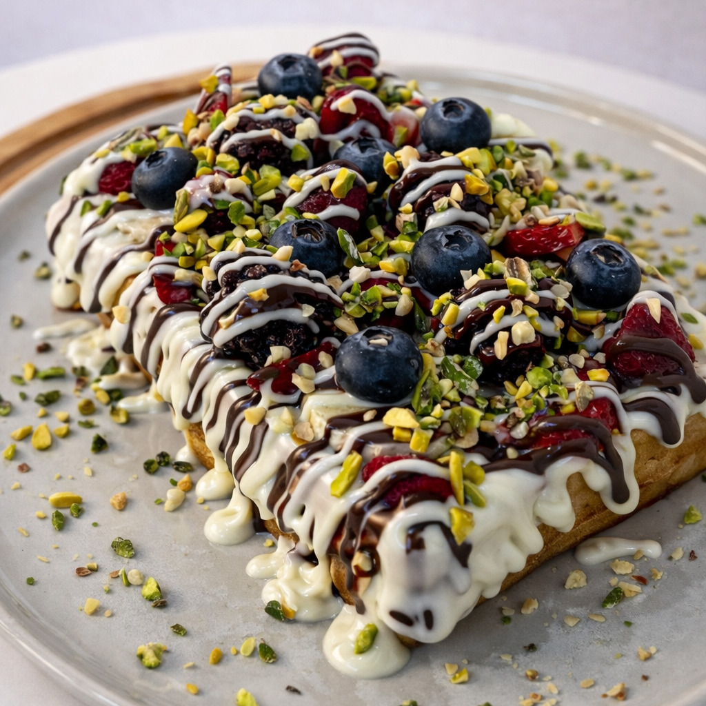 Orman Meyveli Waffle